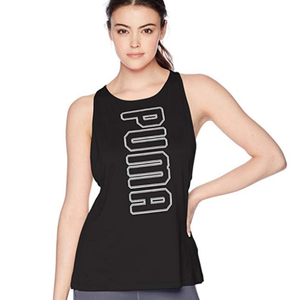 Puma Black Spark Tank Workout Small